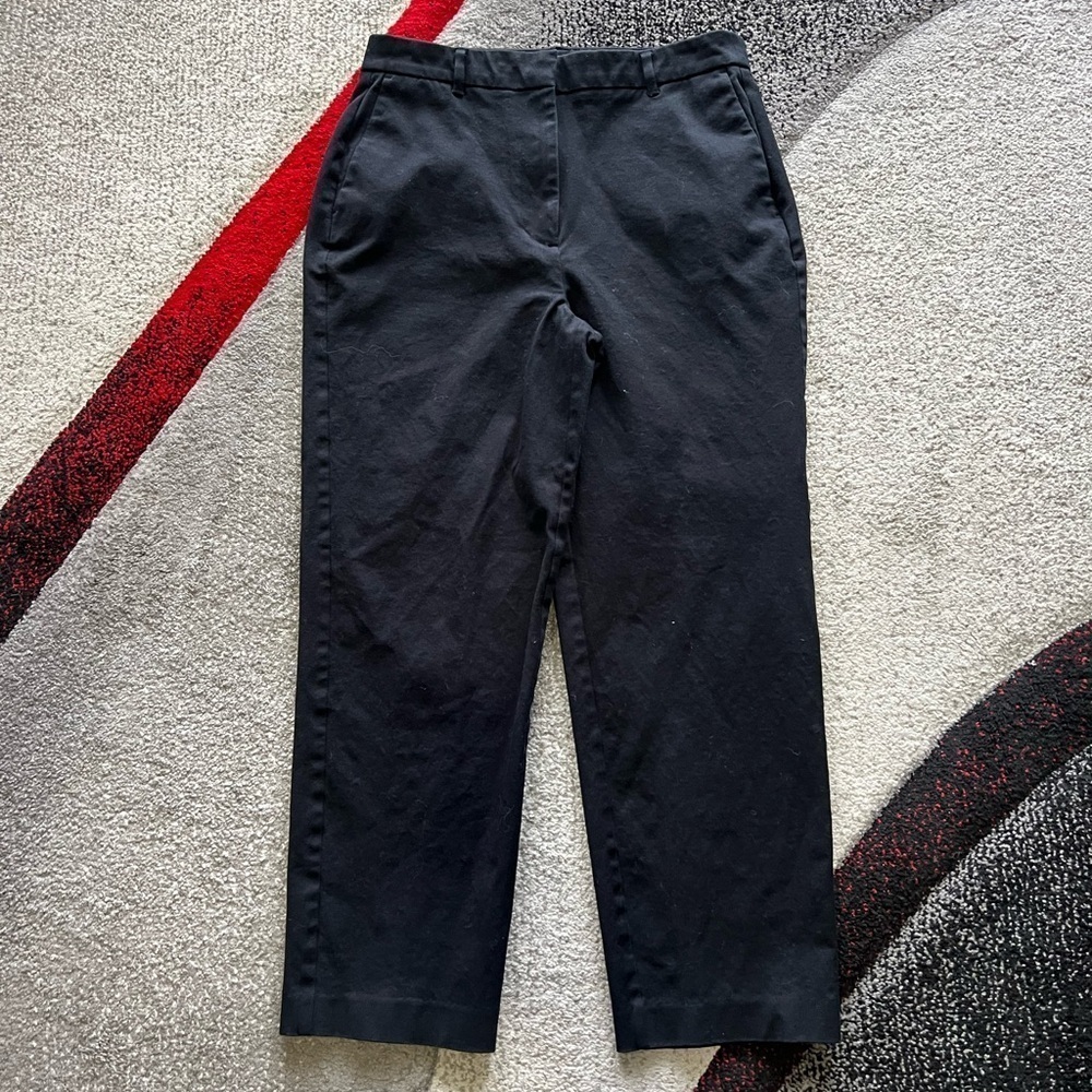 Boden Black Chino Curvy Straight Leg Pants